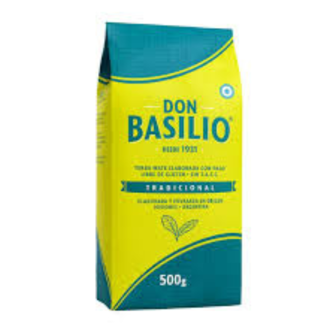 YERBA MATE DON BASILIO 500g