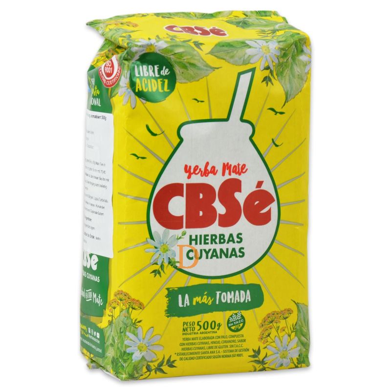 YERBA ATE CBSE HIERBAS CUYANAS X 500 g