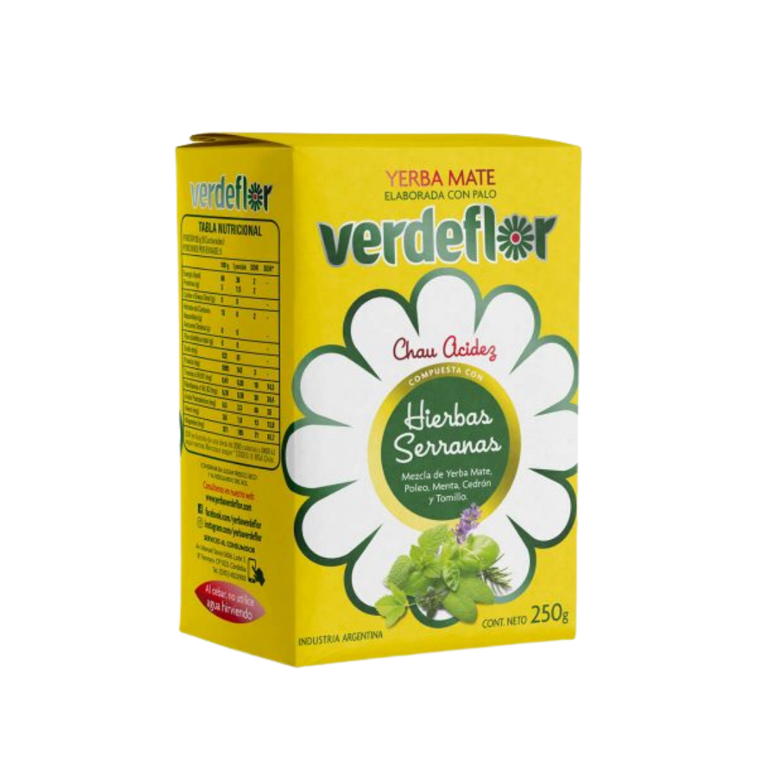 YERBA MATE VERDEFLOR X 250 g