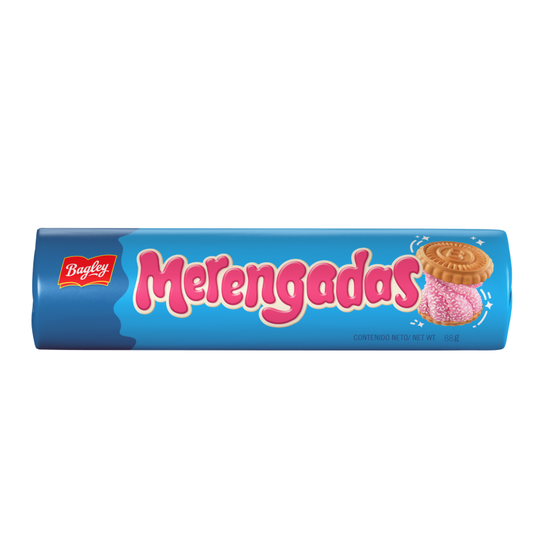GALLETAS MERENGADAS RELLENAS DE FRESA X 93 g