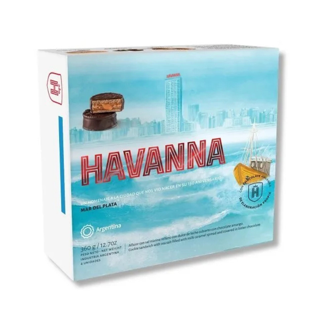 CAJA ALFAJOR SAL MARINA HAVANNA