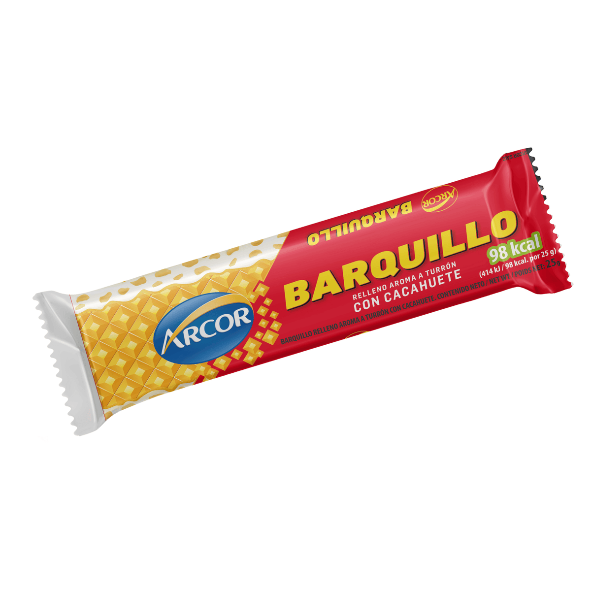TURRON BARQUILLO ARCOR X 25 g