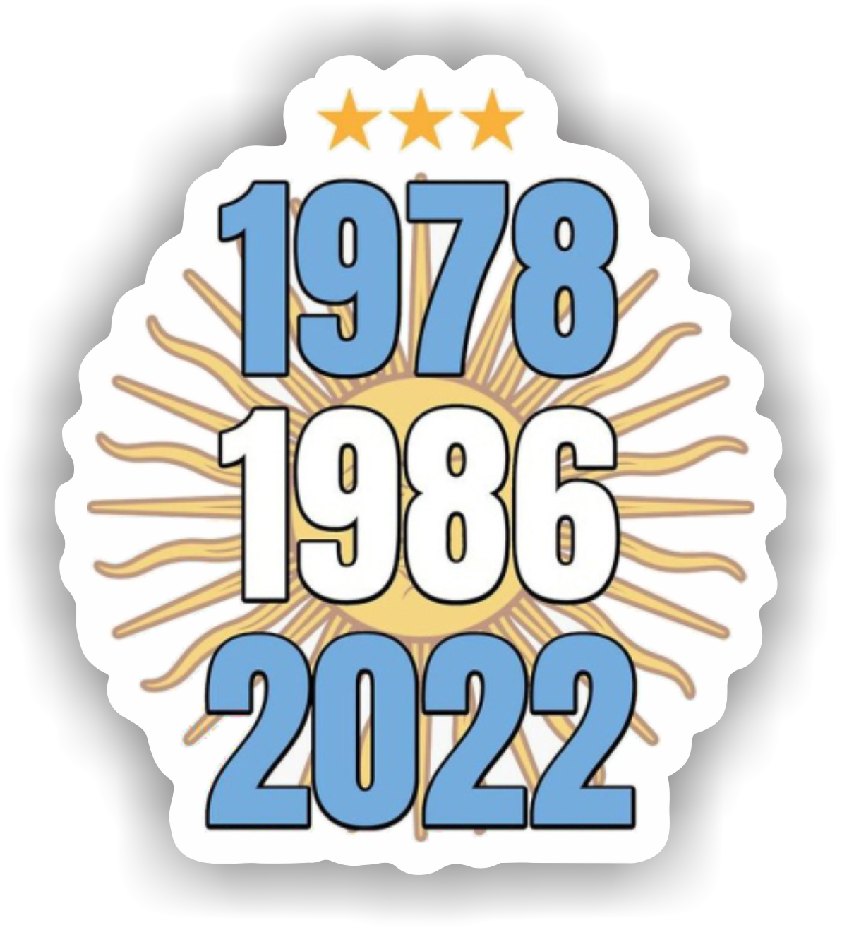 STICKERS SELECCION ARGENTINA