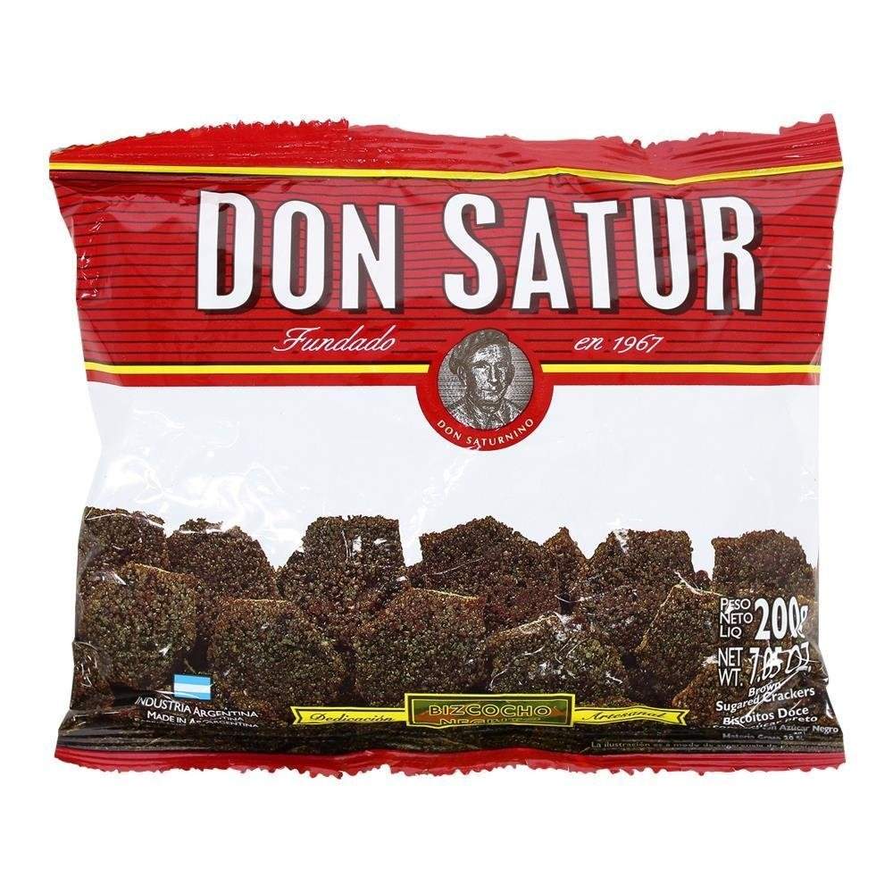 BIZCOCHOS TORTA NEGRA DON SATUR X 200 g