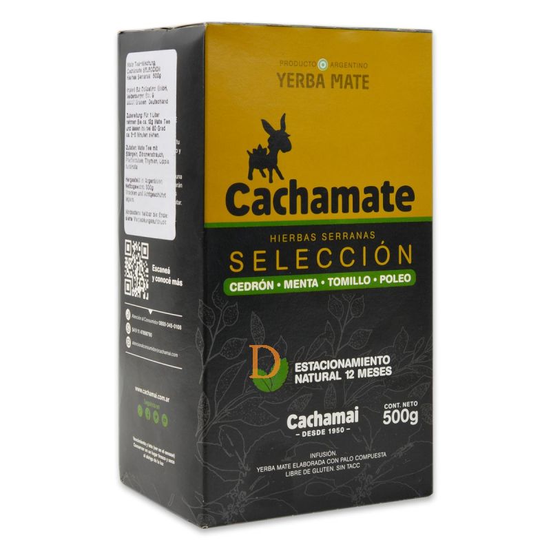 CACHAMATE HIERBAS SERRANAS EN CAJA
