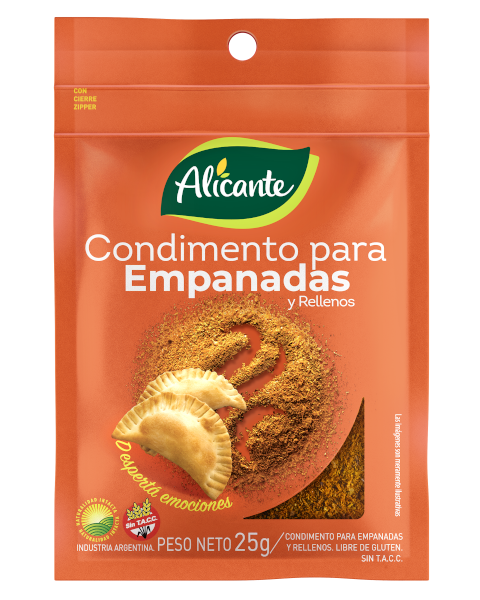 Condimento Alicante para Empanadas 25 g
