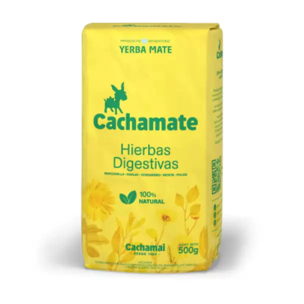 CACHAMATE HIERBAS DIGESTIVAS AMARILLA