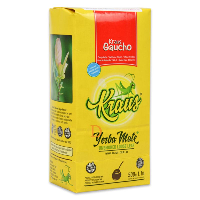YERBA MATE KRAUS DESPALADA