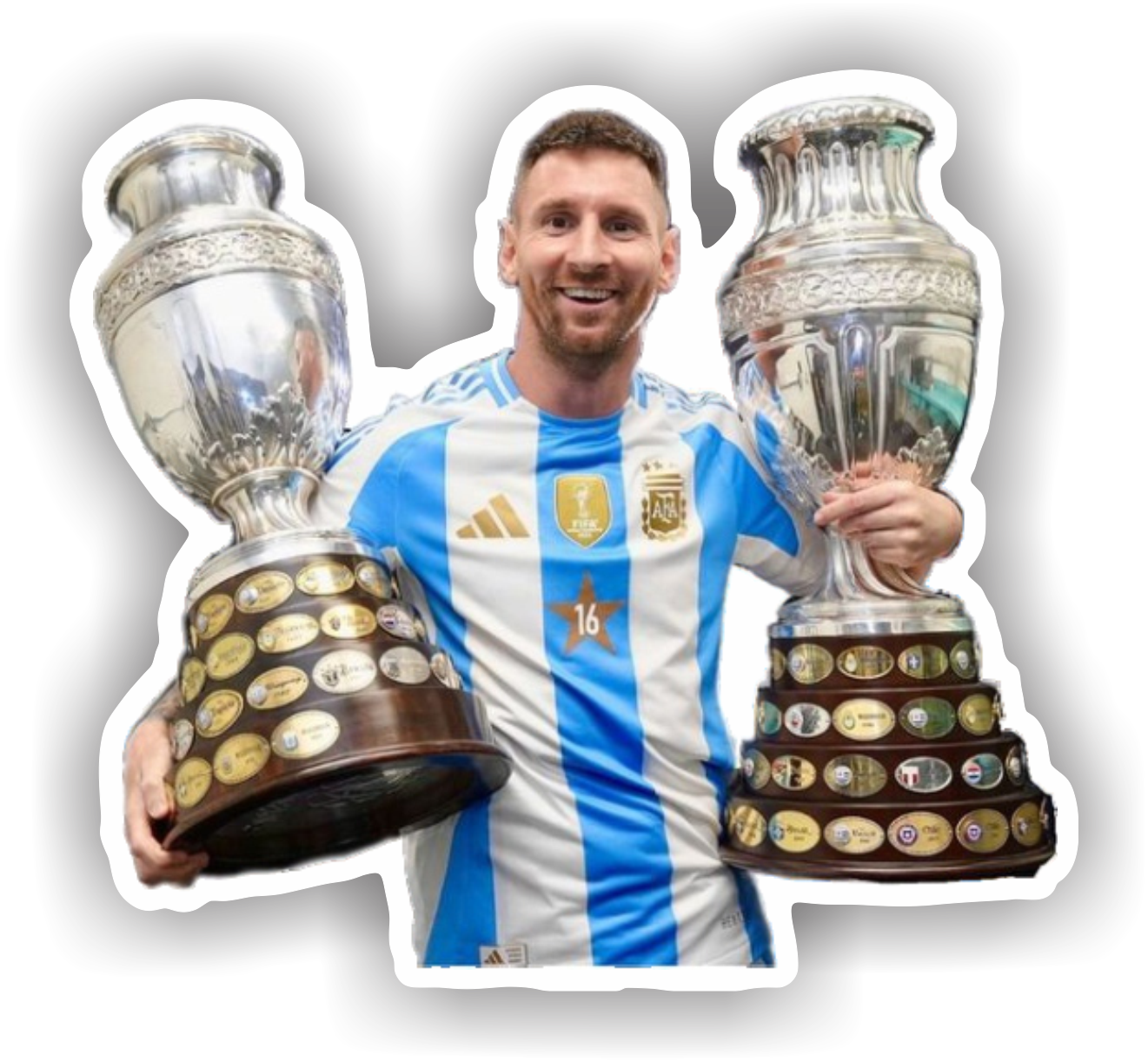 STICKERS MESSI