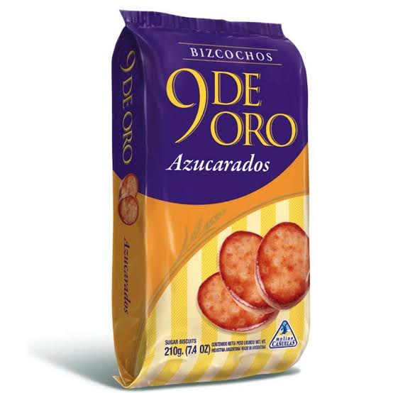 GALLETITAS 9 DE ORO 200G - AZUCARADOS