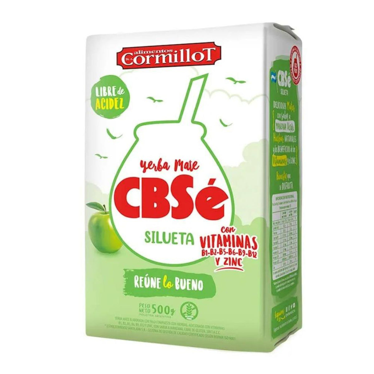 YERBA MATE CBSE SILUETA   X 500 g