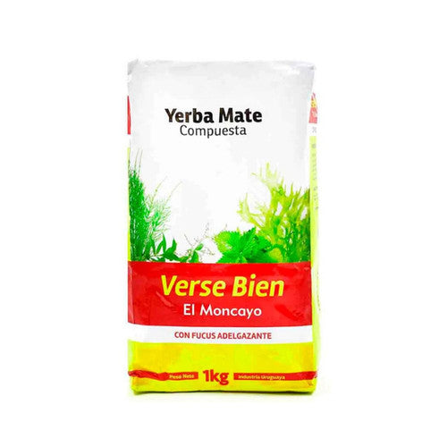 YERBA MATE MONCAYO VERSE BIEN X 1 kg