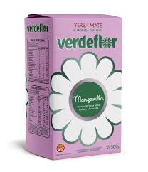 YERBA MATE VERDEFLOR MANZANILLA X 500g