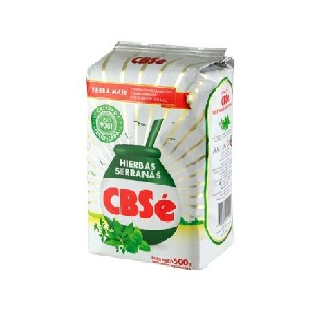 YERBA MATE CBSE HIERBAS SERRANAS  500g