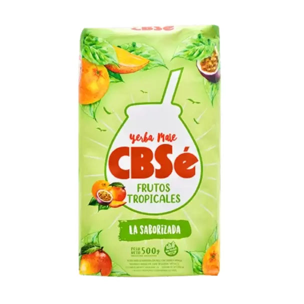 YERBA MATE CBSE FRUTOS TROPICALES 500 g