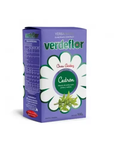 YERBA MATE VERDEFLOR CEDRON X 500g