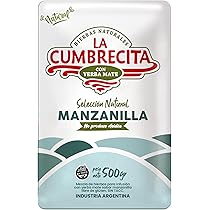 YERBA MATE LA CUMBRESITA MANZANILLA